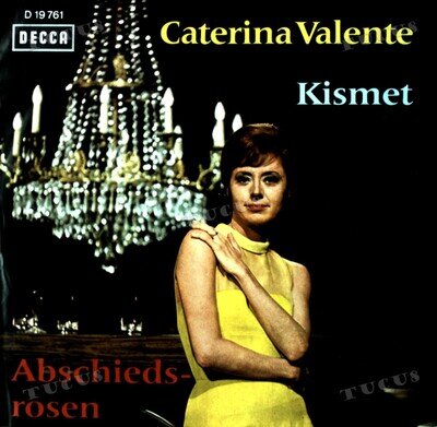 Caterina Valente - Kismet / Abschiedsrosen 7" (VG+/VG+) '*