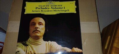 Deutsche Grammophon LP Vinyl Claude Debussy Preludes Vol 1