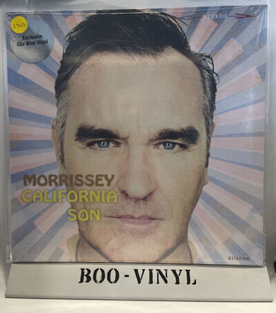 Morrissey California Son LP Coloured Blue Vinyl New Sealed Mint