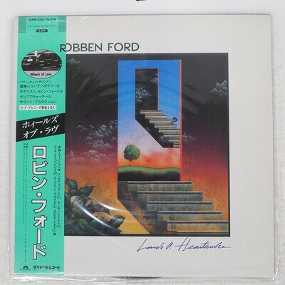 ROBBEN FORD LOVE'S A HEARTACHE POLYDOR 28MM0253 Japan VINYL LP
