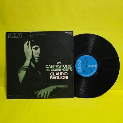 Claudio Baglioni - Un Cantastorie Dei Giorni Nostri - 1971 - PSL 10511 - Used -