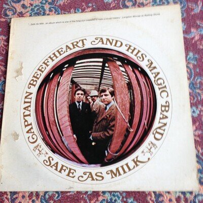 CAPTAIN BEEFHEART & HIS MAGIC BAND - SAFE AS MILK & STRICTLY PERSONAL 2 X VINYL
