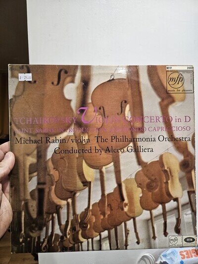 Pyotr Ilyich Tchaikovsky / Camille Saint-Saëns / Michael Rabin / Philharmonia...