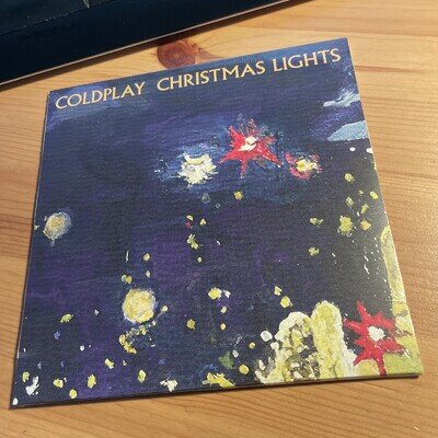 Coldplay – Christmas Lights 7" Vinyl Single Reissue (2021) *New / Saeled*