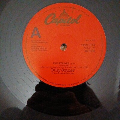 Billy Squier - My Kinda Lover/The Big Beat/ The Stroke (12"Vinyl)