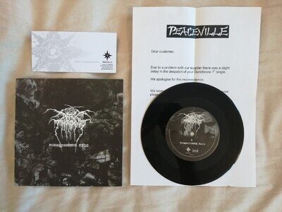 Darkthrone Forebyggende Krig vinyl with leaflet aura noir taake gorgoroth fenriz