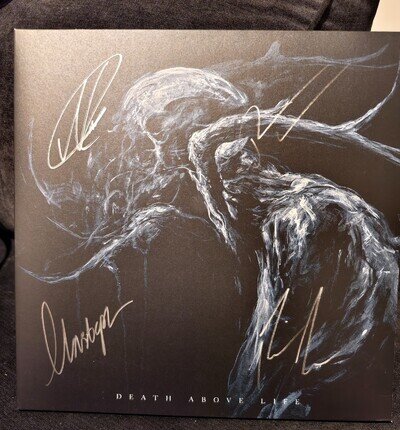 Orbit Culture - Death Above Life. 12" Vinyl, Black, Gatefold 2LP. AUTOGRAPHED
