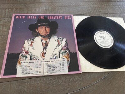 David Allan Coe Promo‎– Greatest Hits - record - Vinyl LP Radio White Label