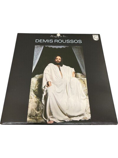Demis Roussos Happy to Be Vinyl Record LP Philips Album Classic