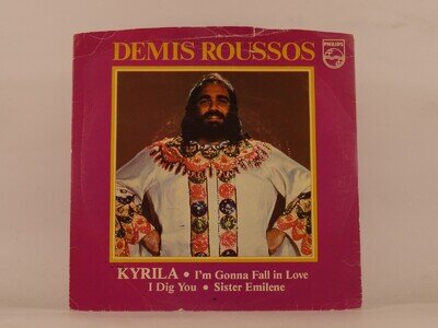 DEMIS ROUSSOS KYRILA (94) 4 Track 7" Single including Picture Sleeve PHILIPS