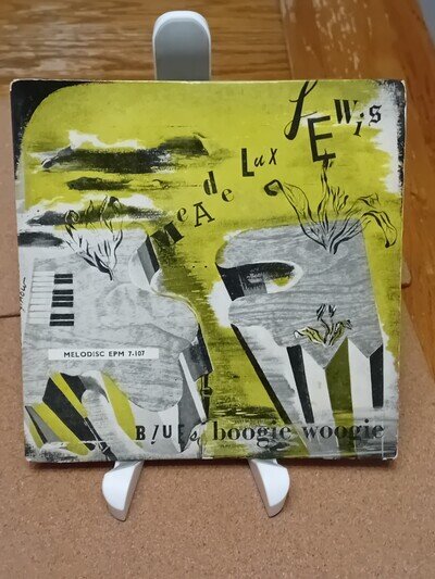 Meade Lux Lewis Boogie Woogie & Blues 7inch EP on Melodisc Records (EPM 7-107).