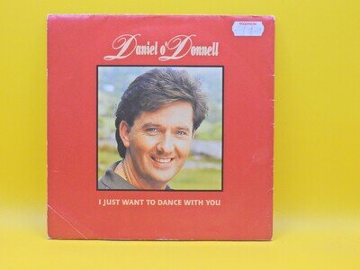 Daniel O'Donnell - I Just Want To Dance With You 1992 UK Poster Bag 7" Vinyl Sin