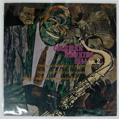 COLEMAN HAWKINS 1944 VOL 2 MERCURY BT2013M Japan LP