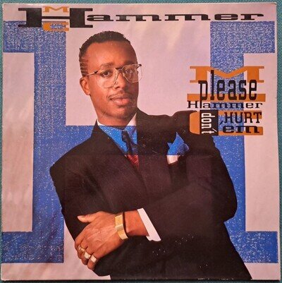 MC Hammer - Please Don’t Hurt Em - 12" Vinyl LP ALBUM RECORD NEAR MINT - PRINCE