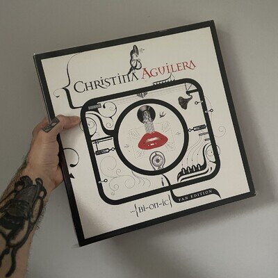 Christina Aguilera Bionic Fan Edition Box Set Rare