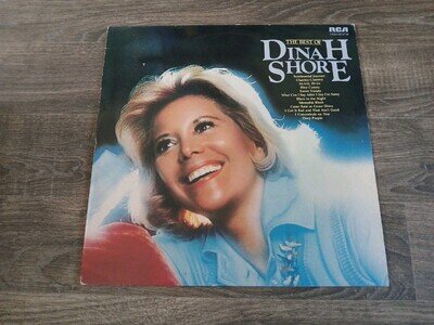 Dinah Shore ‎- The Best Of Dinah Shore - 12" vinyl LP album