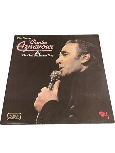 Charles Aznavour The Old Fashioned Way Vinyl Record LP