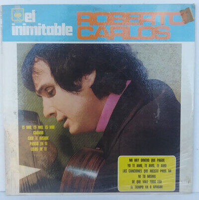 ROBERTO CARLOS FACTORY SEALED LP MEXICO 1969 EL INIMITABLE YO TE AMO TE AMO
