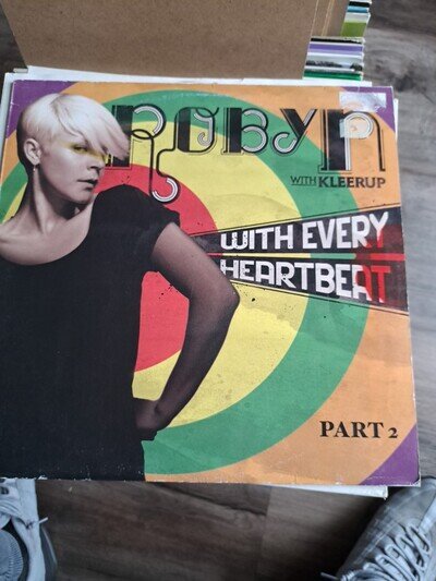 Robyn with Every Heartbeat Part 2 12 Inch Vinyl Record