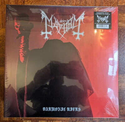 Mayhem – Daemonic Rites [2x 12" Vinyl Record LP] SEALED NEW - MINT