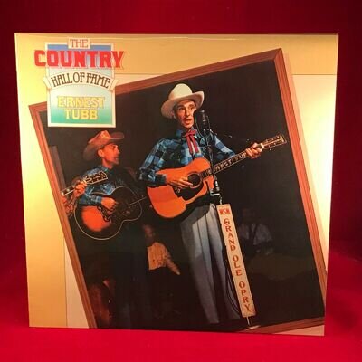 ERNEST TUBB The Country Hall Of Fame 1979 UK Vinyl LP MCA record
