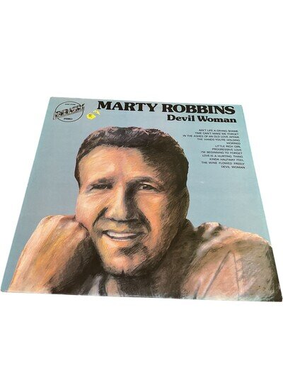 Marty Robbins Devil Woman Vinyl Record LP Album - Embassy EMB 31049
