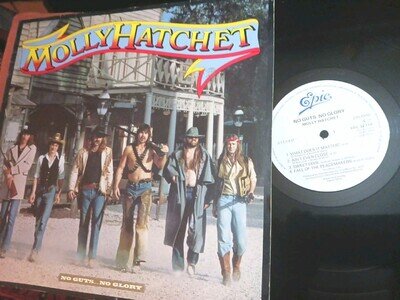 MOLLY HATCHET - No Guts, No Glory, ORIGINAL 1983 UK LP..... NICE COPY