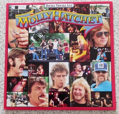 Molly Hatchet Double Trouble Live 2LP Gatefold Epic A1,B1,C1,D1 UK 1985 NM!