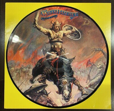 Molly Hatchet Beatin’ The Odds Picture Disc LP Vinyl 1980 US RARE!!!
