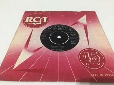 EDDY ARNOLD THE EASY WAY 7" VINYL RECORD 1965