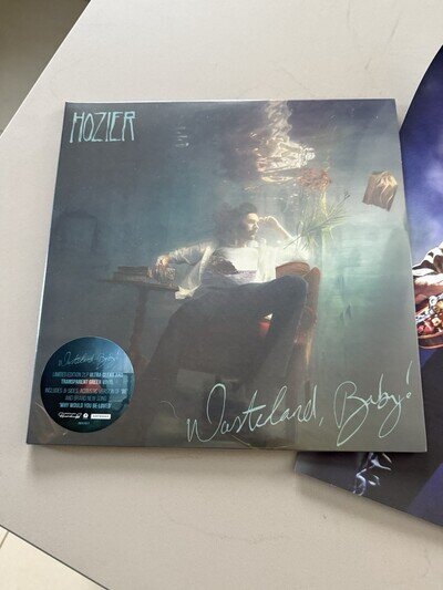 Hozier Wasteland Baby Limited Ultra Clear And Green Vinyl New Sealed with poster