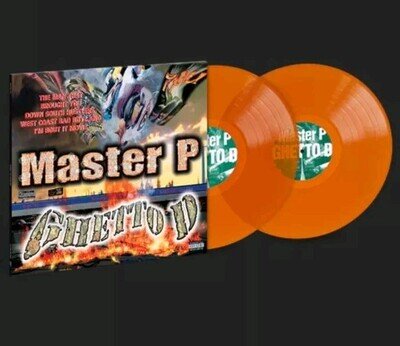 RARE! Master P GHETTO D ORANGE Colored Vinyl 2LP NO LIMIT RECORDS SEALED