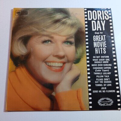 Doris Day / Sings Her Great Movie Hits 1967 VINYL LP STAGE SCREEN EX / FAST POST