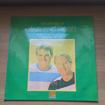 THE VERY BEST OF JAN AND DEAN Sunset records SLS 50165 1963 VINYL LP
