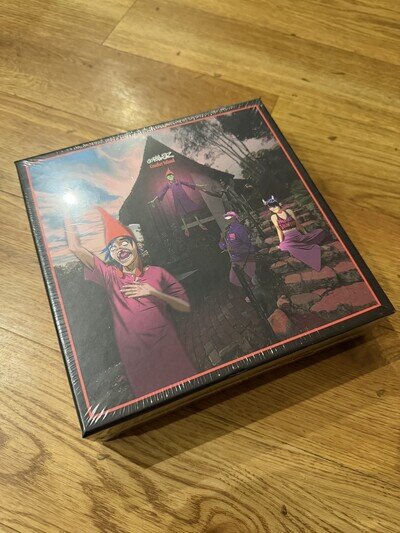 Gorillaz - Cracker Island 10x7", limited etched vinyl, box set, numbered, NEW