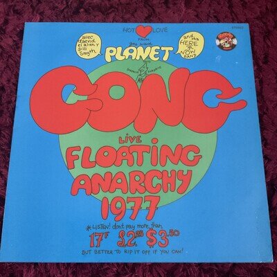 Planet Gong - Live Floating Anarchy 1977 CRM 2000 A1B1