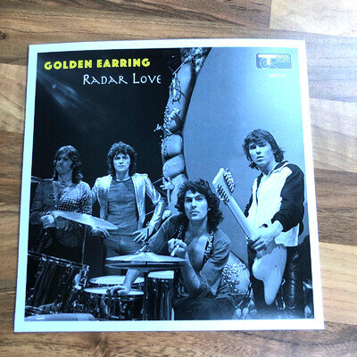 GOLDEN EARRING Radar Love 45 7" Vinyl Single record with unique Sleeve