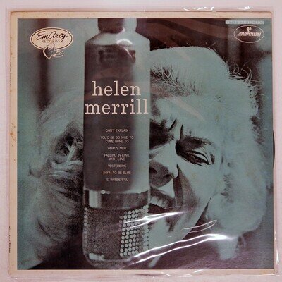HELEN MERRILL S/T MERCURY BT1325 Japan INSERT VINYL LP