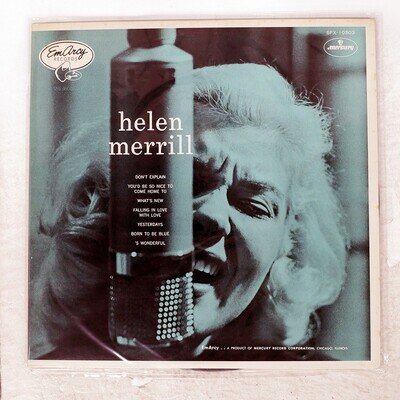 HELEN MERRILL S/T MERCURY SFX10503 Japan INSERT VINYL LP