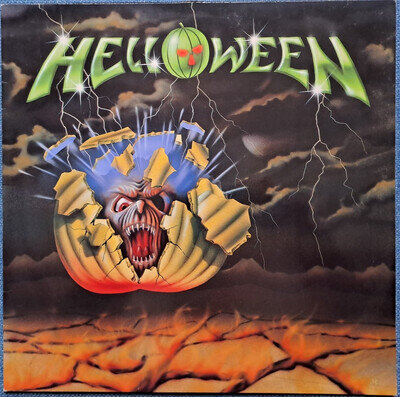 HELLOWEEN - SELF TITLED 12" VINYL LP ALBUM RECORD NOISE N0021 - EX