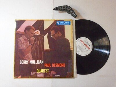 vinyl record Gerry Mulligan Paul Desmond Quartet 1957 Columbia 33CX 10113 ex/vg