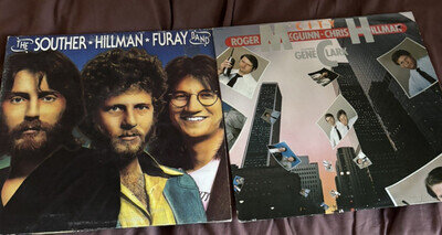 CHRIS HILLMAN ( 2 ) SOUTHER-HILLMAN-FURAY BAND & MCGUINN / HILLMAN w/ GENE CLARK