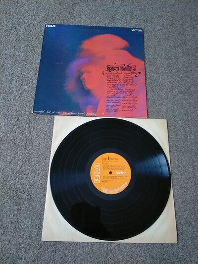 Hot Tuna (Hot Tuna) Live LP 1970 RCA Orange Victor First Press Vinyl is VG