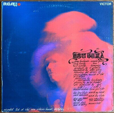 Hot Tuna – Self Titled LP - 1970 UK RCA Victor SF 8125 VG+ Vinyl