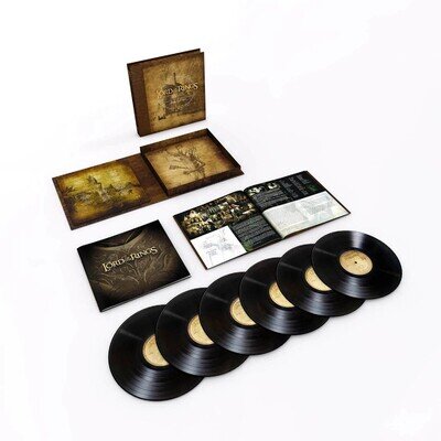 Howard Shore Lord of the Rings Trilogy Vinyl Record LP Box Set 2025 New Sealed