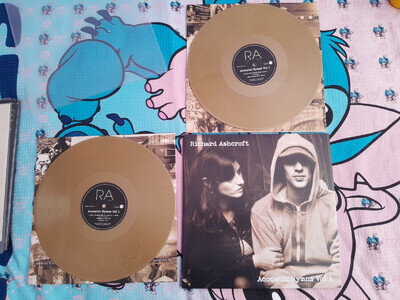 richard ashcroft acoustic hymns gold double vinyl gatefold 1st press unplayed