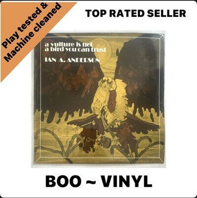 Ian A Anderson A Vulture Is Not A Bird You Can Trust Vinyl LP Record VTS9 NM/EX