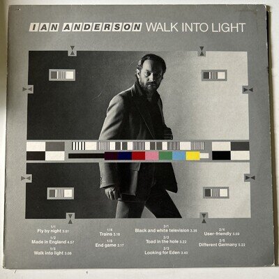 Ian Anderson Walk Into Light UK LP Vinyl Record 1983 CDL1443 Chrysalis EX/VG+