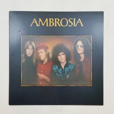 AMBROSIA s/t BSK3181 LP Vinyl VG++ Cover VG+ Sleeve Lyrics 1978 Ntch (Alt Cover)