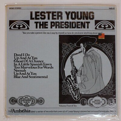 LESTER YOUNG PRESIDENT VOLUM AMBROSIA AMB40 US LP